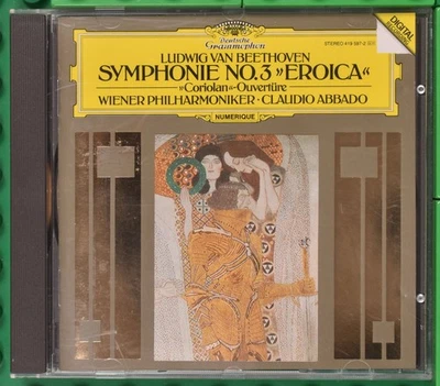 Beethoven Symphonie No.3 Eroica & Coriolan - Abbado - DGG 419 597-2 - CD - Bild 1 von 4
