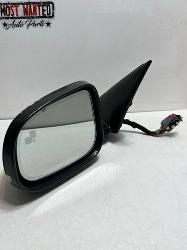 2010-2019 Jaguar X351 XJ XJR Driver Side View Mirror Left Blind Spot Black OEM