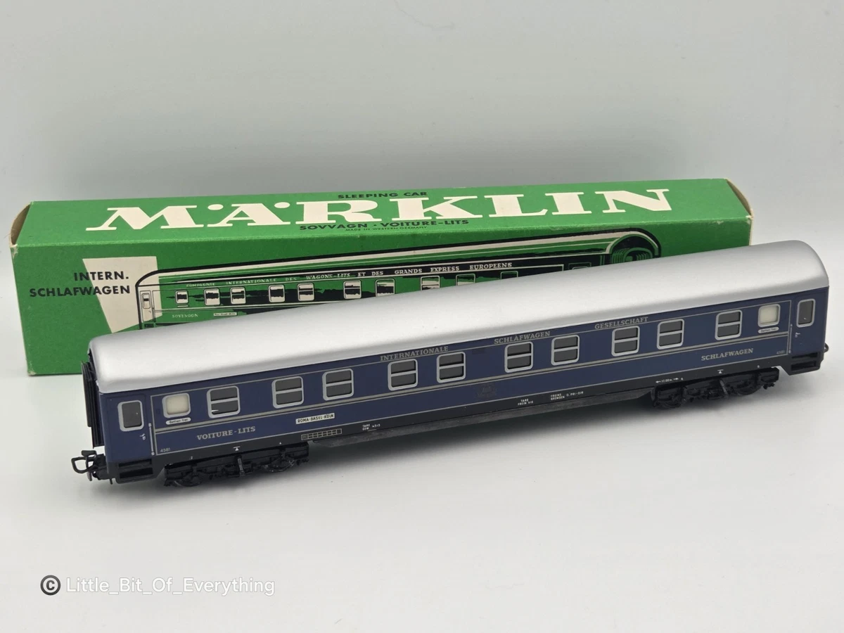 Märklin メルクリン HO バー・レストラン客車 42972 42973 Märklin メルクリン HO 1974年製 TEE 客車 3両セット 【公式通販】
