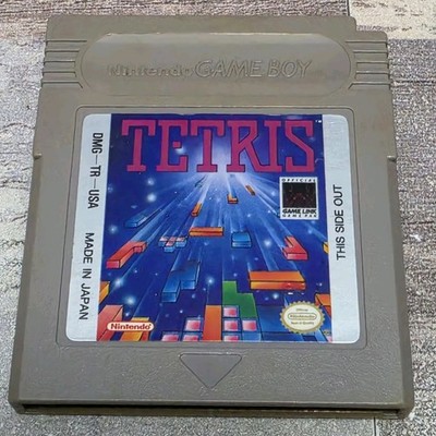 Tetris (Nintendo Game Boy, 1989) Authentic Tested Cartridge Only