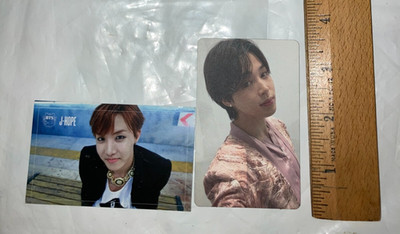 BTS J HOPE PHOTOCARD DARK & WILD JHOPE PHOTOCARD JIMIN PROOF COMPACT EDITION LOT