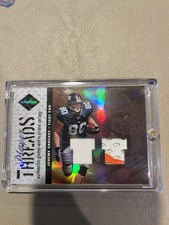 2003 LEAF LIMITED JEREMY SHOCKEY SMITH JERSEY THREADS PRIME PLAYER RARE