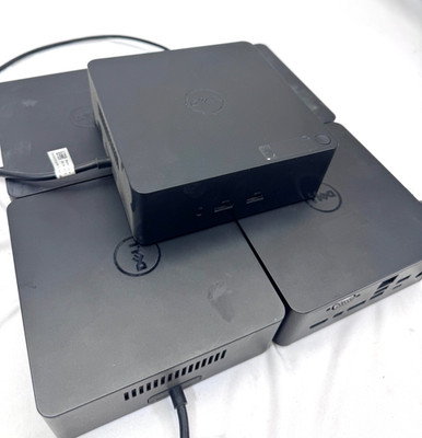 [LOT OF 4] Dell K16A TB16 Thunderbolt Docking Station USB-C  W/ 130W PWR SUPPLY