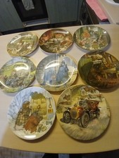 Wind Inthe Willows Plate Set x 8 Wedgwood Bone China England