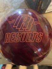 Radical Results Solid Reactive Bowling Ball rot/blau 15 LB (lh)