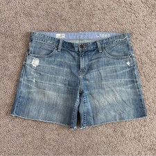 Gap 1969 Boyfriend Denim Short Womens 32/14