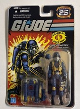GI Joe 25th Anniversary Cobra Air Trooper 3.75  Action Figure Foil Card 2007 SEE