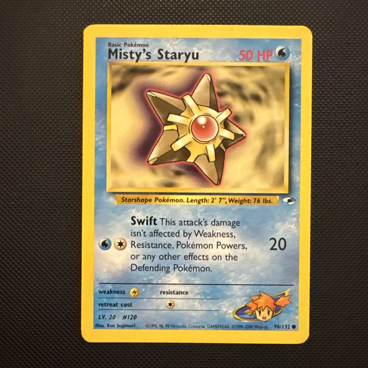 Misty's Staryu Pokémon TCG Cards for sale