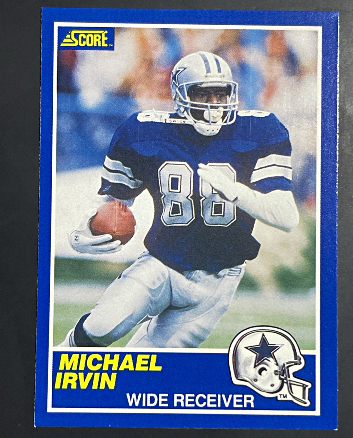 SCORE 1989 Score Michael Irvin Rookie #18 Dallas Cowboys NFL Football Base