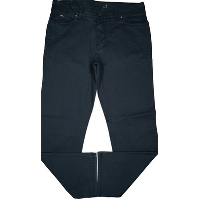 Hattric 56 L34 jeans pants black men's stretch straight fabric Ü + size XXL W40