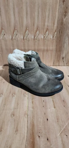 Stivaletti UGG Benson da donna taglia 7 5 stivaletti foderati in sherling in pelle invecchiata