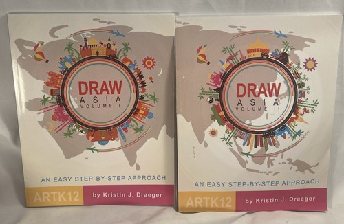Zeichne die Welt Set mit 10 Büchern Kristi J. Draeger ARTK12 Siehe Beschreibung für Details - Bild 6 von 8