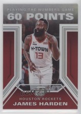 2019-20 Panini Contenders Optic Playing the Numbers Game James Harden #2 9su