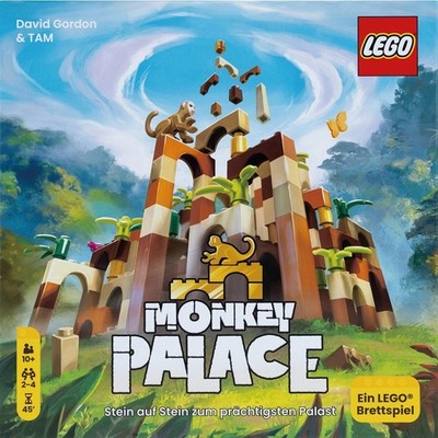 DOTTED GAMES Monkey Palace  Brettspiel für 2-4 Spieler (ab 10 Jahre)