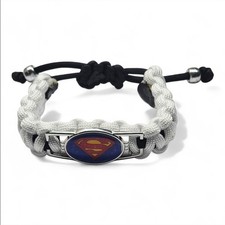 Superman Superhero Adjustable Charm Bracelet DC Comics
