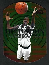 1999-00 Fleer Force Operation Invasion #6 Kevin Garnett Timberwolves