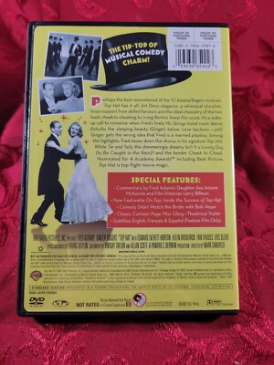 TOP HAT (1935) Fred Astaire, Ginger Rogers, Mark Sandrich