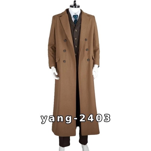Doctor Who David Tennant Cosplay Traje Marrón Conjunto Completo Disfraz Cortavientos Regalo - Imagen 5 de 20