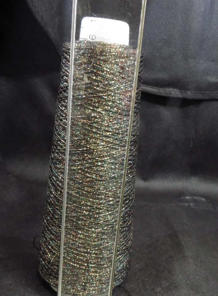 Kreinik Metallic Thread  Leprechaun #5008- #8 Braid-450 Meters Cone - Image 3 of 3