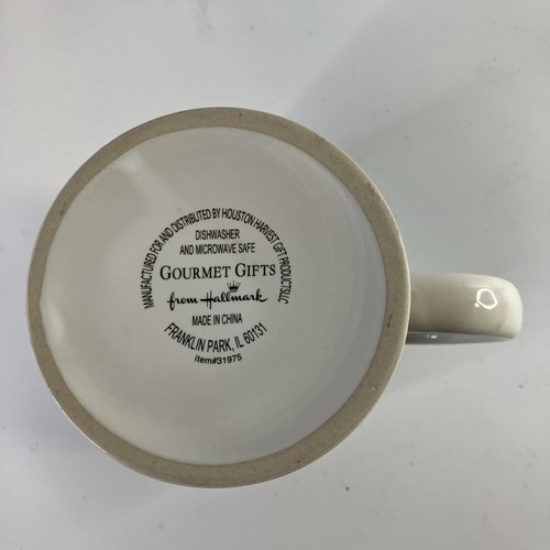 Tazza caffè Hallmark Tre Angeli che pregano pace amore e gioia stelle gialle - Foto 4 di 4