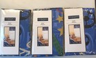 Kids Curtains Valances 81”x15” Power Play Blue Yellow Orange Black Sonoma (3)Vtg