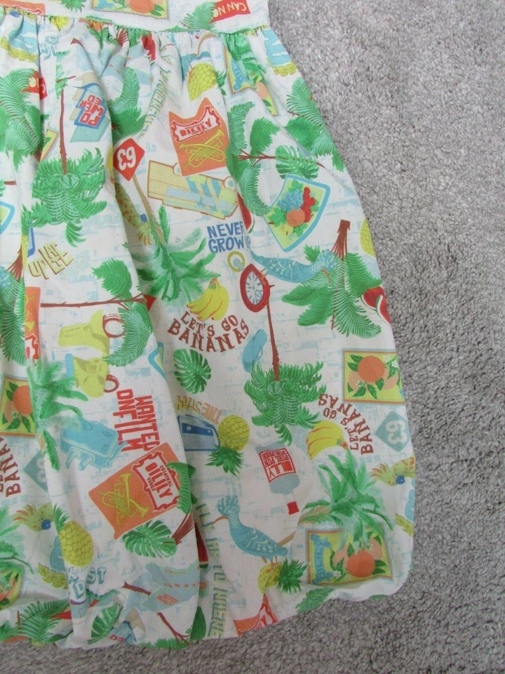 Маслянистый девочек 5 лет отпускает бананы никогда не расти летнее праздничное платье Exc con - Изображение 4 из 4