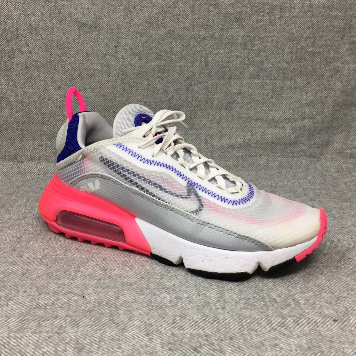 Nike Air Max 2090 Laser Pink Shoes Sneakers Womens Size 7 US 38 EU White  Gym | eBay