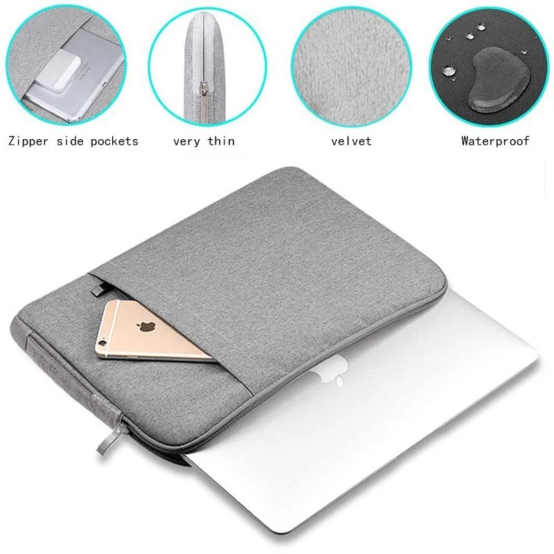 Universal Notebook Carrying Sleeve Case Handbag Bag For 11"12"13"14"15" Laptop - Image 3 of 4