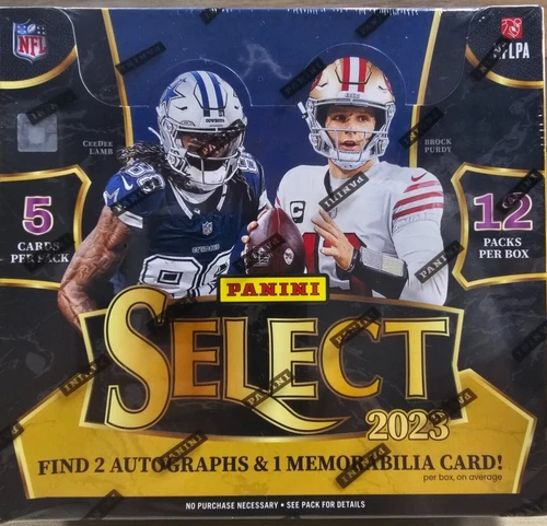 2023 Panini Select Football Factory Sealed Hobby Box