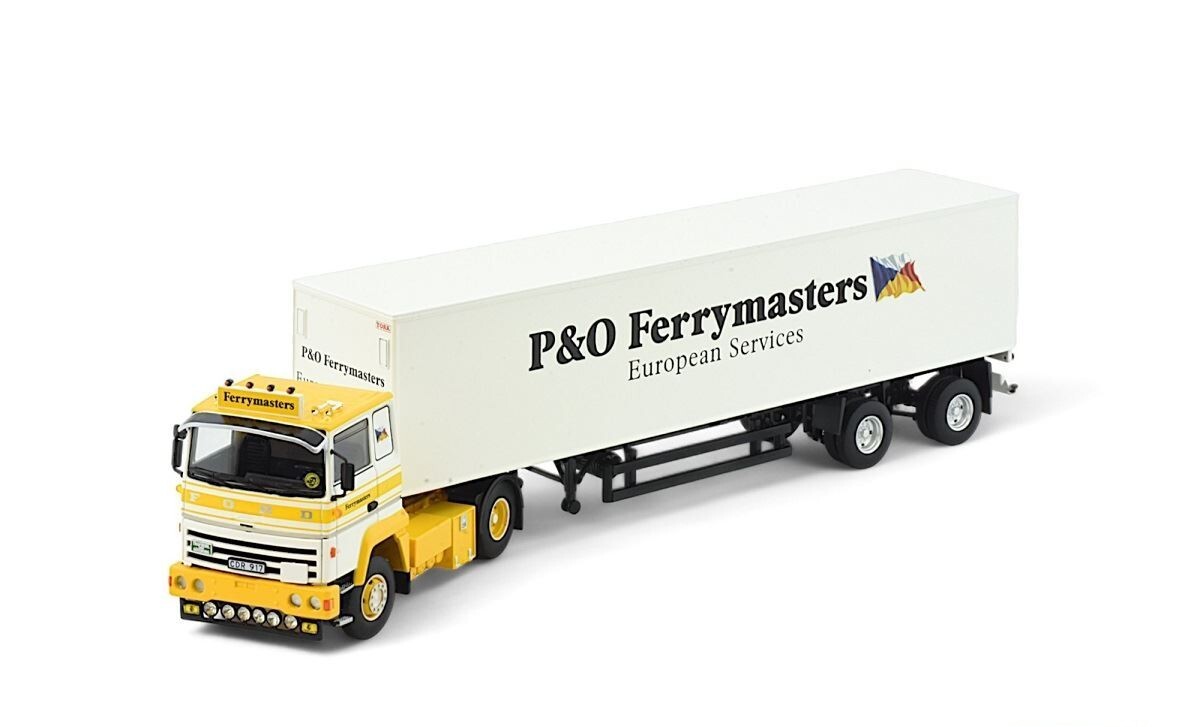 Corgi 1/64 98103 - Camion Porte-conteneurs Volvo Avec Remorque, P&O Ferry Masters, Occasion