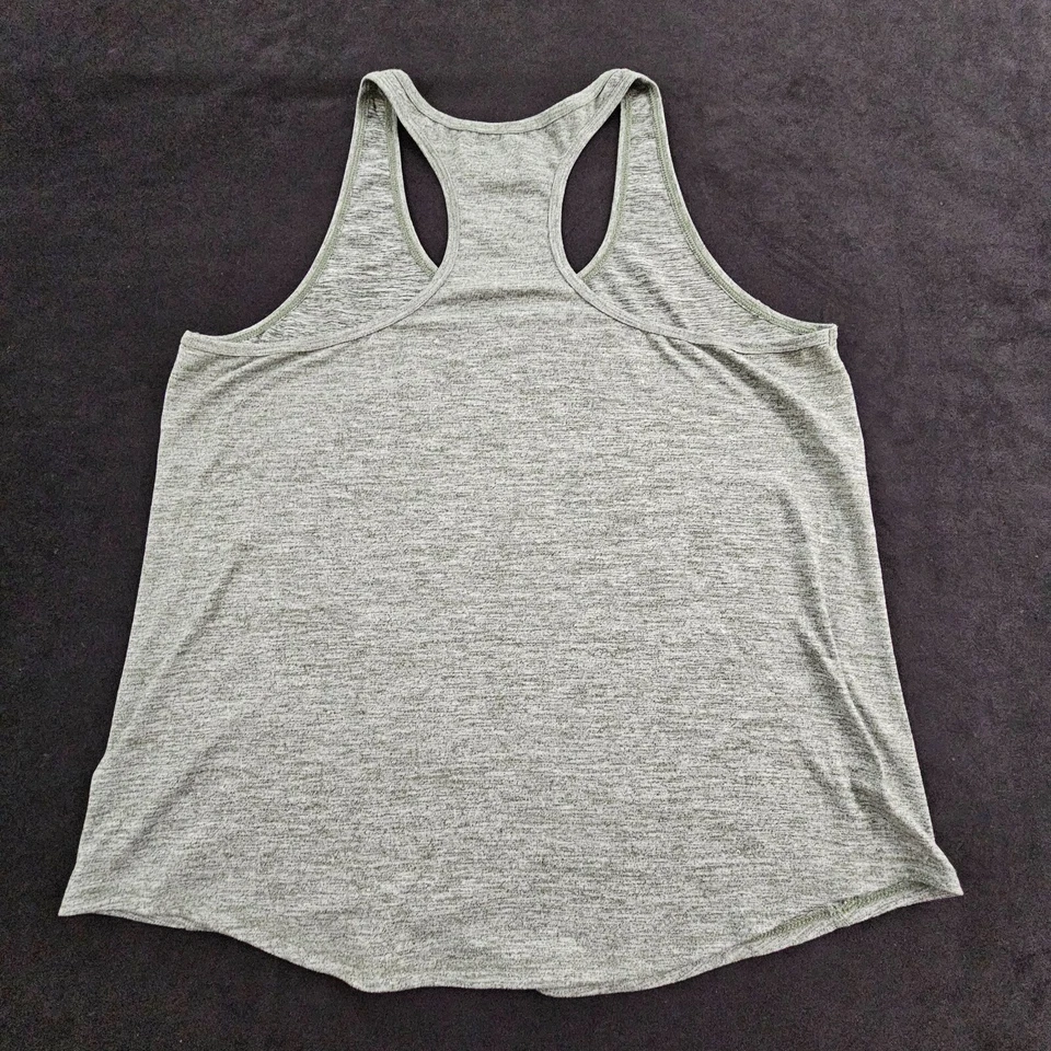 Jockey Green Polyester/Spandex Performance Tank Top Women's XL - Image 2 of 4