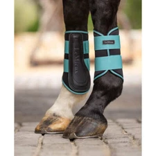 IT06188 LeMieux Grafter Brushing Boots - Lagoon NEW