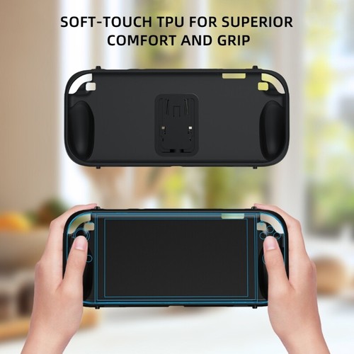 Protective Back Cover Case with Kickstand Gamepad Skin Housing Shockproof - Zdjęcie 2 z 8
