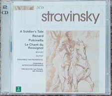 Stravinsky: A Soldier's Tale (Erato 3984-24246-2, 1998) 2 CDs