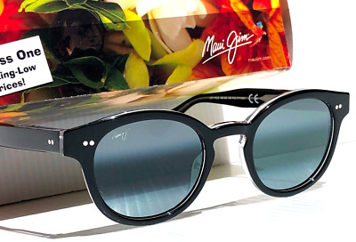 NEW Maui Jim JOY RIDE Black Crystal POLARIZED Neutral Grey Lens