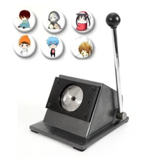70MM Button Maker Round Punch Die Cutter Graphic Badge Cutting Machine