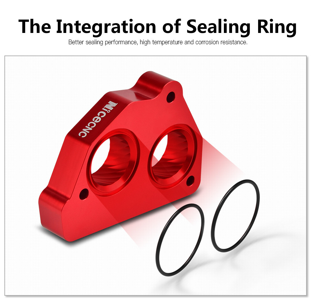 Air Intake Throttle Body Spacer For GMC C1500 C2500 K2500 K1500 5.7L 5