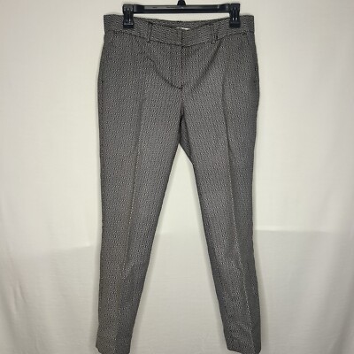 New Size 6 Dalia Collection Cotton Spandex Dress Pants Black White Pockets  Zip | eBay