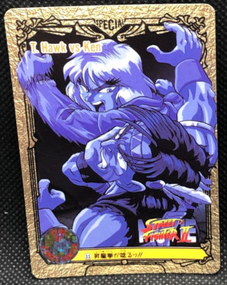 T.Hawk Ken Street Fighter Ⅱ Capcom Bandai TCG Card 1994 No.33