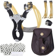Professional slingshot Stainless Steel Outdoor Hunting slingshots Catapult Sling