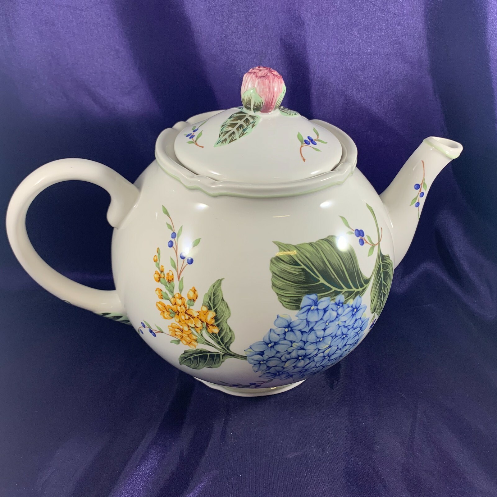 Princess House VINTAGE GARDEN Teapot 6 5/8" eBay