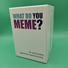 What Do You Meme? Adult Party Game - Complete 2017 VG+ Card Game Leo Paper CIB