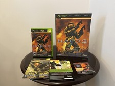 Halo 2 100 Complete In Box With Official Guide Microsoft XBox Bungie 2004