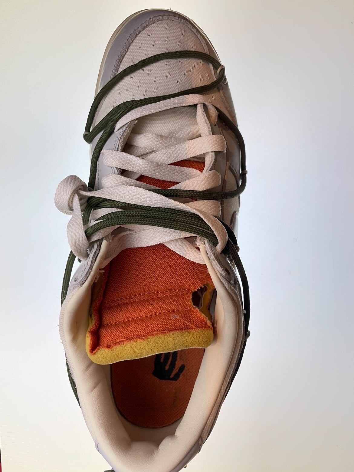 OFF WHITE X NIKE EU taglia 42 Nike Dunk Low x Off White lotto 22 of 50 2021