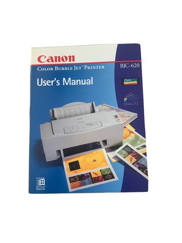 Canon Color Bubble Jet Printer User’s Manual BJC-620 - 第 1/1 張圖片