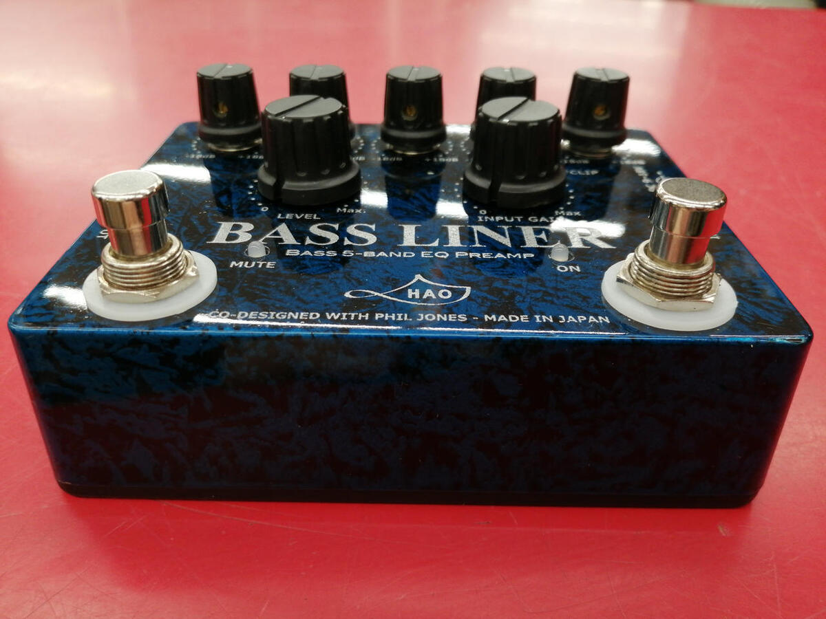 HAO - BASS LINER STORM COLOR | Guitar Bass Preamp Effects HAO - BASS LINER STORM COLOR | Guitar Bass Preamp Effects