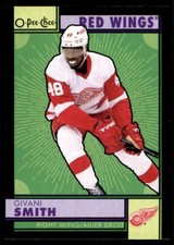 2022-23 O-PEE-CHEE RETRO BLACK BORDER GIVANI SMITH 027/100 DETROIT RED WINGS
