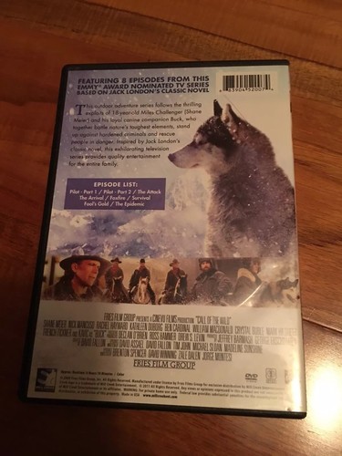 CALL OF THE WILD TV Series DVD (8 episodes) + PB Book Jack London - Bild 5 von 5