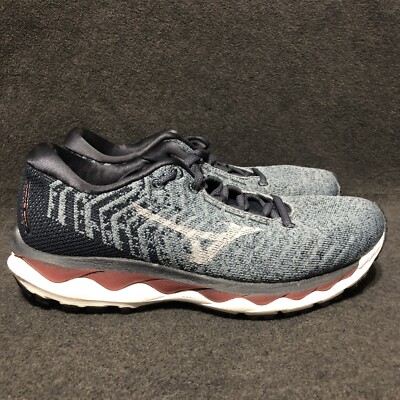?mizuno Men\'s Wave Sky Waveknit 3 Running Shoe Grey Shoes Sneakers Size 7 Mizuno Men main image 4