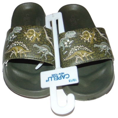 ~NWT Boys CAPELLI NEW YORK Dinosaur Sandals! Size 12/13 Super Cute:)~